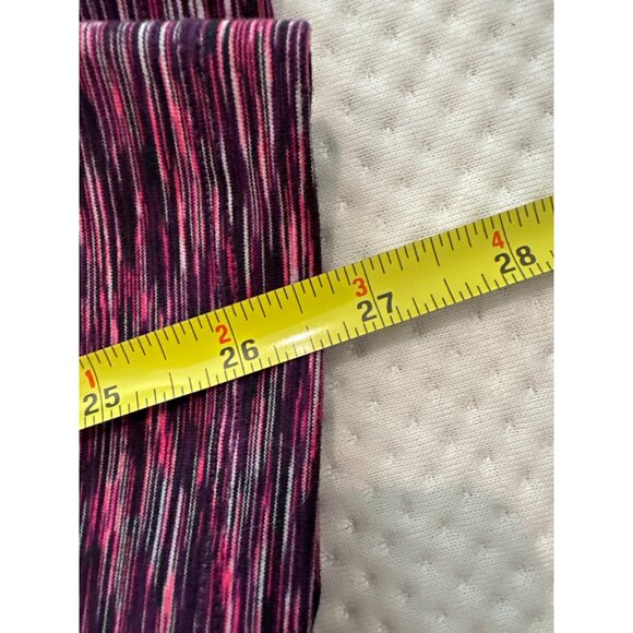 Marc New York Womens Leggings XL Space-Dyed Athleisure Artsy LOT of 2 Pink/Blue - Picture 8 of 10